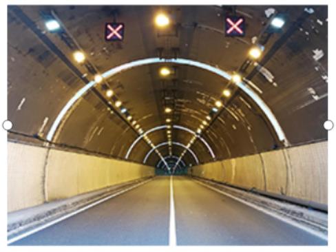 耀霖交通隧道反光环-路途的中的风景线