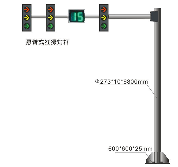 复合材料的交通信号灯杆有哪些特点？