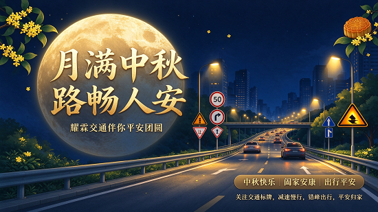 月满中秋，路畅人安｜耀霖交通伴你...